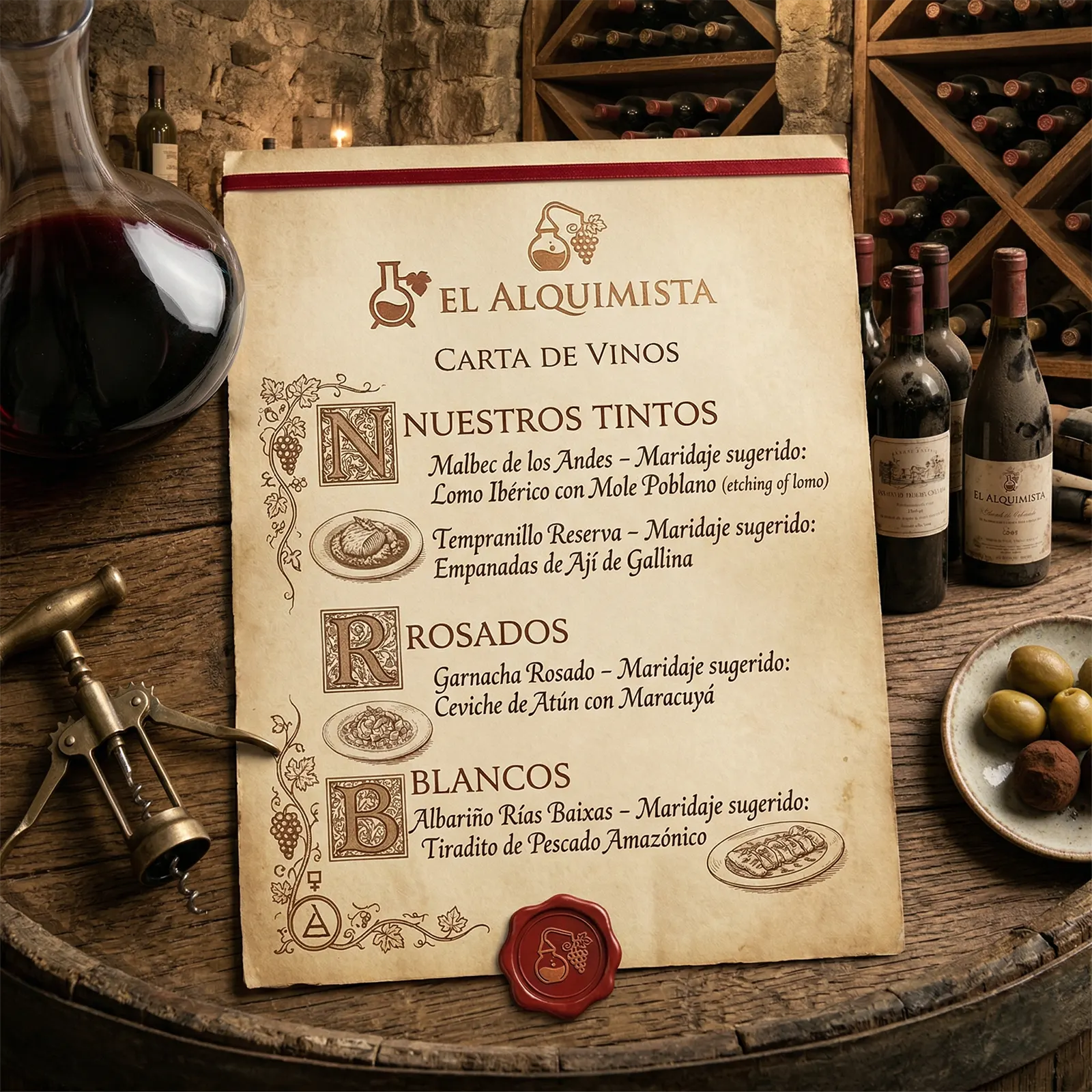 carta-vinos-del-restaurante-el-alquimista-castello