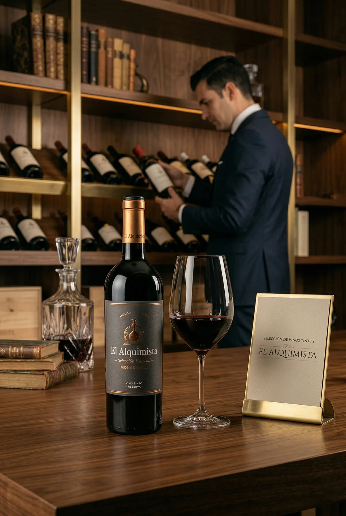 seccion-vinos-tintos-restaurante-el-alquimista